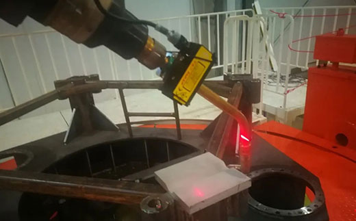 上海多特蒙德中文机器人焊接工作站